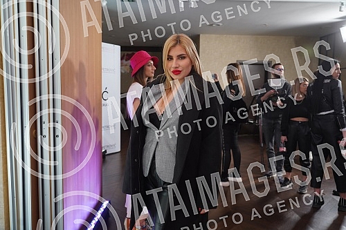 The promotion of the first song 