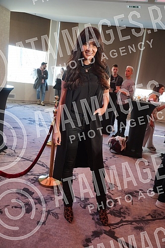 The promotion of the first song 