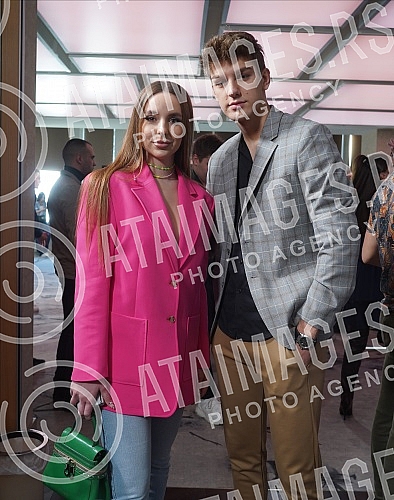 The promotion of the first song 