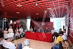 A press conference was held at the National Theater on the occasion of the announcement of the premiere of Leo Tolstoy's play 