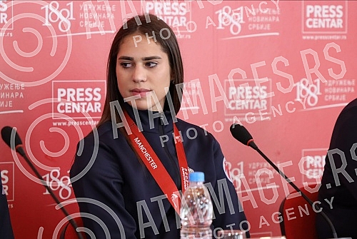 The Taekwondo Association of Serbia organized a press conference on the success of the Serbian national team in taekwondo and paratequondo at the European Senior Championships in Manchester, held from 19 to 22 May, which was attended by more than 700