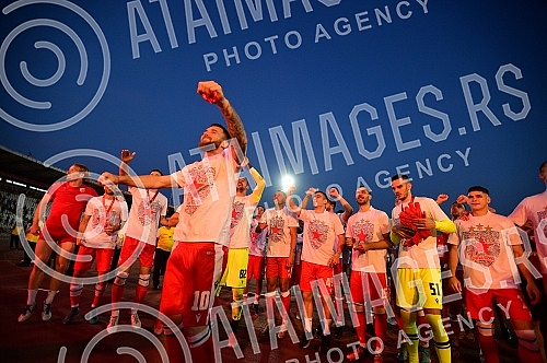The finals of the Serbian Cup between FC Red Star and FC Partizan are played at the Rajko Mitic Stadium.Finale Kupa Srbije izmedju FK Crvene zvezde i FK Partizana igra se na stadionu Rajko Mitic.