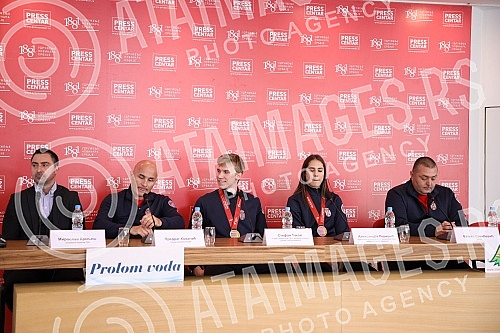The Taekwondo Association of Serbia organized a press conference on the success of the Serbian national team in taekwondo and paratequondo at the European Senior Championships in Manchester, held from 19 to 22 May, which was attended by more than 700