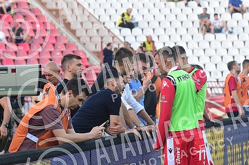 The finals of the Serbian Cup between FC Red Star and FC Partizan are played at the Rajko Mitic Stadium.Finale Kupa Srbije izmedju FK Crvene zvezde i FK Partizana igra se na stadionu Rajko Mitic.