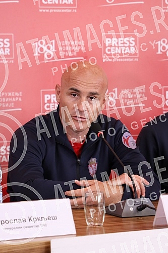 The Taekwondo Association of Serbia organized a press conference on the success of the Serbian national team in taekwondo and paratequondo at the European Senior Championships in Manchester, held from 19 to 22 May, which was attended by more than 700