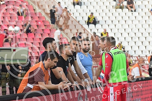 The finals of the Serbian Cup between FC Red Star and FC Partizan are played at the Rajko Mitic Stadium.Finale Kupa Srbije izmedju FK Crvene zvezde i FK Partizana igra se na stadionu Rajko Mitic.