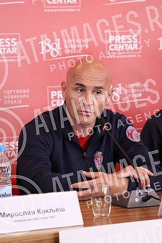 The Taekwondo Association of Serbia organized a press conference on the success of the Serbian national team in taekwondo and paratequondo at the European Senior Championships in Manchester, held from 19 to 22 May, which was attended by more than 700