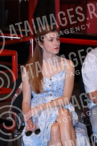 A press conference was held at the National Theater on the occasion of the announcement of the premiere of Leo Tolstoy's play 