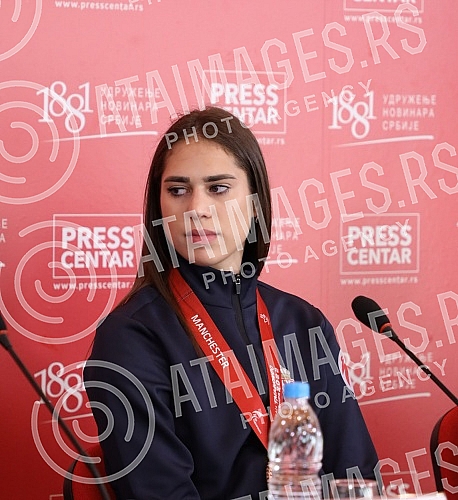 The Taekwondo Association of Serbia organized a press conference on the success of the Serbian national team in taekwondo and paratequondo at the European Senior Championships in Manchester, held from 19 to 22 May, which was attended by more than 700