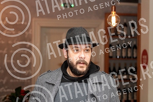 Press conference and socializing with the cast of the film 