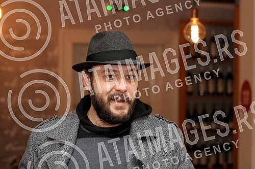 Press conference and socializing with the cast of the film 