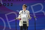 The President of the Government of the Republic of Serbia, Ana Brnabic, attended the awarding of the Wine Trophy of the Open Balkans as part of the First International Wine Fair Wine Vision of the Open Balkans in Hall 1 of the Belgrade Fair.Predsed