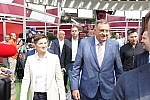The President of the Government of the Republic of Serbia, Ana Brnabic, attended the awarding of the Wine Trophy of the Open Balkans as part of the First International Wine Fair Wine Vision of the Open Balkans in Hall 1 of the Belgrade Fair.Predsed