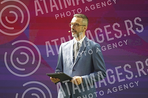 The President of the Government of the Republic of Serbia, Ana Brnabic, attended the awarding of the Wine Trophy of the Open Balkans as part of the First International Wine Fair Wine Vision of the Open Balkans in Hall 1 of the Belgrade Fair.Predsed