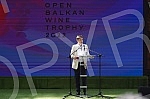 The President of the Government of the Republic of Serbia, Ana Brnabic, attended the awarding of the Wine Trophy of the Open Balkans as part of the First International Wine Fair Wine Vision of the Open Balkans in Hall 1 of the Belgrade Fair.Predsed
