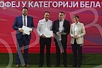 The President of the Government of the Republic of Serbia, Ana Brnabic, attended the awarding of the Wine Trophy of the Open Balkans as part of the First International Wine Fair Wine Vision of the Open Balkans in Hall 1 of the Belgrade Fair.Predsed