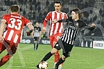 UEFA Europa League group stage match between FK Partizan (Serbia) and KF Skenderbeu (Albania) played at Partizan stadium. Utakmica grape faze UEFA Evropa Lige izmedju FK Partizan i FK Skenderbeg odigrana na station Partizana.