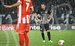 UEFA Europa League group stage match between FK Partizan (Serbia) and KF Skenderbeu (Albania) played at Partizan stadium. Utakmica grape faze UEFA Evropa Lige izmedju FK Partizan i FK Skenderbeg odigrana na station Partizana.
