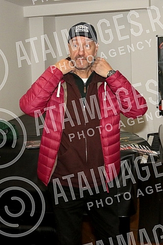 Press conference by Vlatko Stefanovski on the occasion of the announcement of the concert at the Ilija Kolarac Foundation.Pres konferencija Vlatka Stefanovskog povodom najave koncerta u Zaduzbini Ilije Kolarca