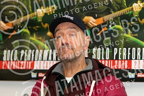 Press conference by Vlatko Stefanovski on the occasion of the announcement of the concert at the Ilija Kolarac Foundation.Pres konferencija Vlatka Stefanovskog povodom najave koncerta u Zaduzbini Ilije Kolarca