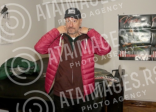 Press conference by Vlatko Stefanovski on the occasion of the announcement of the concert at the Ilija Kolarac Foundation.Pres konferencija Vlatka Stefanovskog povodom najave koncerta u Zaduzbini Ilije Kolarca