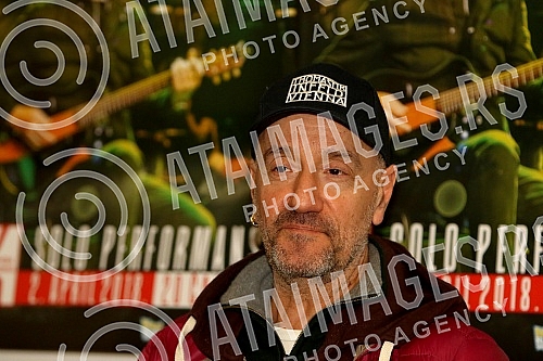 Press conference by Vlatko Stefanovski on the occasion of the announcement of the concert at the Ilija Kolarac Foundation.Pres konferencija Vlatka Stefanovskog povodom najave koncerta u Zaduzbini Ilije Kolarca