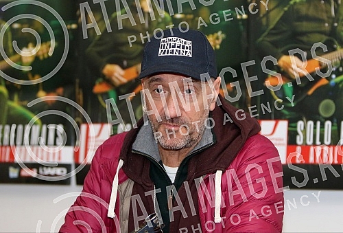 Press conference by Vlatko Stefanovski on the occasion of the announcement of the concert at the Ilija Kolarac Foundation.Pres konferencija Vlatka Stefanovskog povodom najave koncerta u Zaduzbini Ilije Kolarca