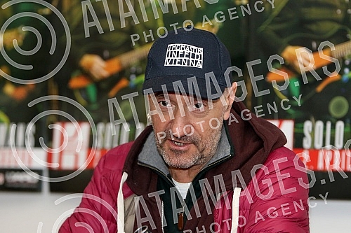 Press conference by Vlatko Stefanovski on the occasion of the announcement of the concert at the Ilija Kolarac Foundation.Pres konferencija Vlatka Stefanovskog povodom najave koncerta u Zaduzbini Ilije Kolarca