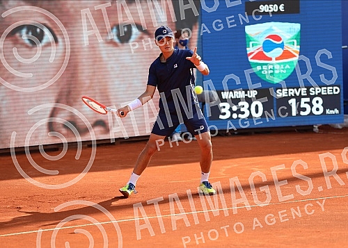 The fourth day of the Serbia Open 2021, a match between Novak Djokovic (Serbia) and Soonwoo Kwon (South Korea).Cetvrti dan na turniru Serbia Open 2021, mec izmedju Novaka Djokovica (Srbija) i Soonwoo Kwon (Juzna Koreja). 