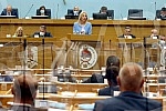 A special session of the National Assembly of the Republika Srpska has begun in Banja Luka, at which the draft laws on the amendment to the Criminal Code of the Republika Srpska and on non-acceptance of the decision of the High Representative Valenti