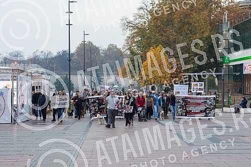 A No Back protest was held in Nis, which is part of a joint struggle for all animals throughout Serbia, for the absolute implementation of the Animal Welfare Law and the Veterinary Law without changing the laws and strategies, for the humane solution