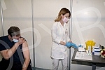 The President of the Republic of Serbia, Aleksandar Vucic, received the third (booster) dose of the coronavirus vaccine at the vaccination point in Hall 7 at the Belgrade Fair.Predsednik Republike Srbije Aleksandar Vucic primio je trecu (buster) do