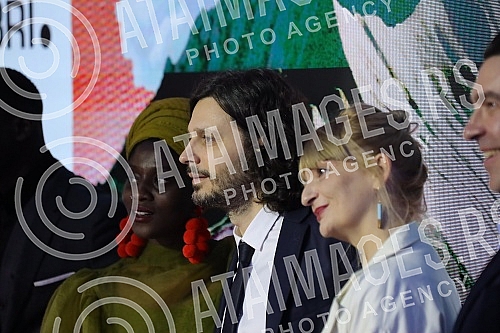 The jubilee ceremony of the 50th Festa was held in Kombank Hall.Ceremonija svecanog otvaranja jubilanog, 50. Festa  odrzan je u Kombank dvorani.
