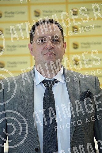 Miljan Jovicevic, candidate for President of the Republic of Serbia, spoke at the press conference of the 