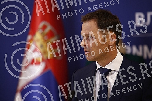 Media conference on the occasion of the Session of the Social-Economic Council.Konferencija za medije povodom Sednice socijalno-ekonomskog saveta. 