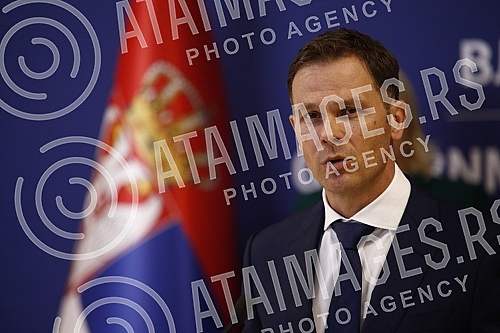 Media conference on the occasion of the Session of the Social-Economic Council.Konferencija za medije povodom Sednice socijalno-ekonomskog saveta. 