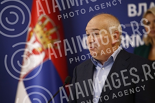 Media conference on the occasion of the Session of the Social-Economic Council.Konferencija za medije povodom Sednice socijalno-ekonomskog saveta. 