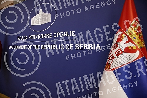 Media conference on the occasion of the Session of the Social-Economic Council.Konferencija za medije povodom Sednice socijalno-ekonomskog saveta. 