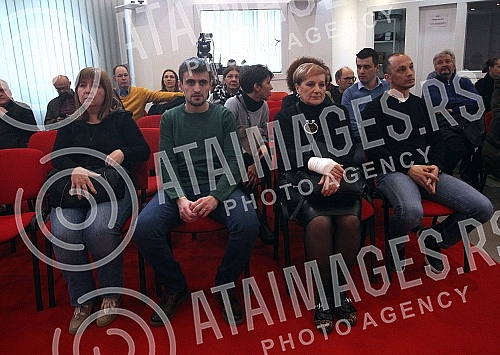 A memorial service on the death of Ljubisa Stavric, a former NIN journalist, was held at the Press Center of the Journalists Association of Serbia.Komemoracija povodom smrti Ljubise Stavrica, nekadasnjeg novinara NIN-a, odrzana je Press centru Udruz