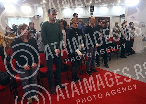 A memorial service on the death of Ljubisa Stavric, a former NIN journalist, was held at the Press Center of the Journalists Association of Serbia.Komemoracija povodom smrti Ljubise Stavrica, nekadasnjeg novinara NIN-a, odrzana je Press centru Udruz