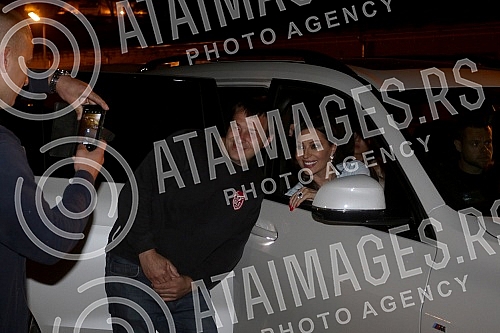 Singer Svetlana Raznatovic celebrated her birthday at the Lafayette club.Pevacica Svetlana Raznatovic proslavila rodjendan u  Lafayette club.