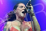 Concert of Beth Hart held in sports hall 