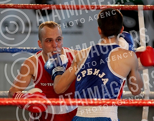 Finale 53. Beogradskog pobednika (Final bout of 53rd Belgrade Winner) u amaterskom - olimpijskom boks odran u Hali Pinki.