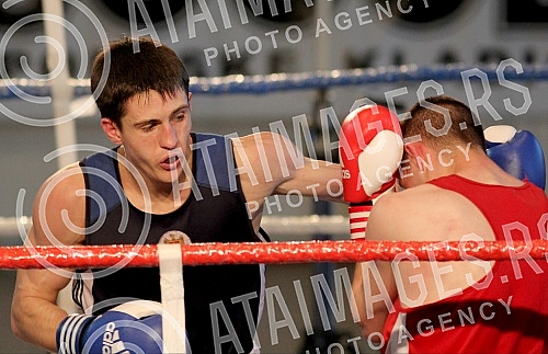 Finale 53. Beogradskog pobednika (Final bout of 53rd Belgrade Winner) u amaterskom - olimpijskom boks odran u Hali Pinki.