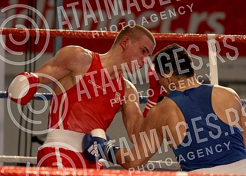 Finale 53. Beogradskog pobednika (Final bout of 53rd Belgrade Winner) u amaterskom - olimpijskom boks odran u Hali Pinki.