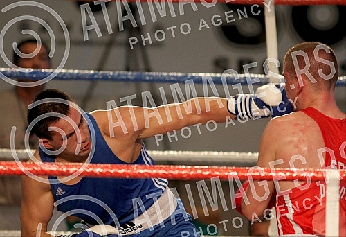 Finale 53. Beogradskog pobednika (Final bout of 53rd Belgrade Winner) u amaterskom - olimpijskom boks odran u Hali Pinki.