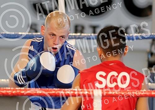 Finale 53. Beogradskog pobednika (Final bout of 53rd Belgrade Winner) u amaterskom - olimpijskom boks odran u Hali Pinki.