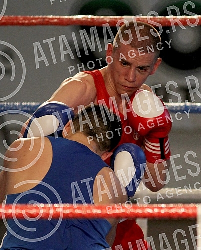Finale 53. Beogradskog pobednika (Final bout of 53rd Belgrade Winner) u amaterskom - olimpijskom boks odran u Hali Pinki.