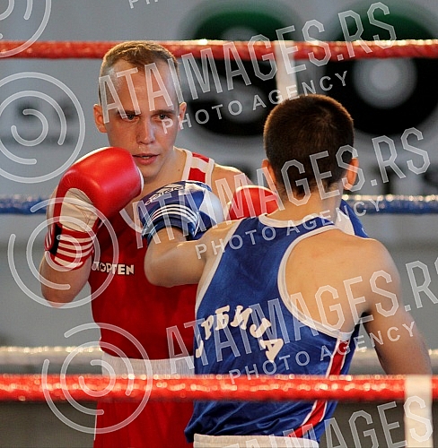 Finale 53. Beogradskog pobednika (Final bout of 53rd Belgrade Winner) u amaterskom - olimpijskom boks odran u Hali Pinki.