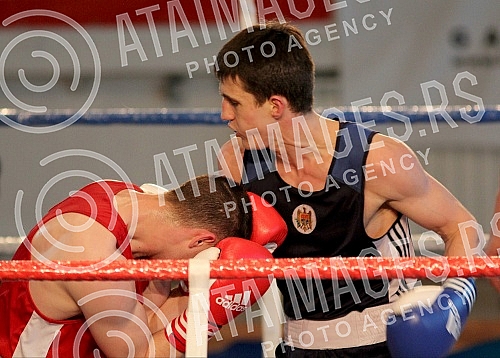 Finale 53. Beogradskog pobednika (Final bout of 53rd Belgrade Winner) u amaterskom - olimpijskom boks odran u Hali Pinki.